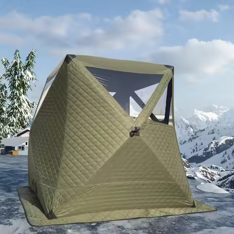 Portable Modern Outdoor Waterproof Sauna Tent With Wet Steam Function Ice Fishing Sauna Tent With St