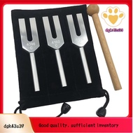 Angel Tuning Fork Set - 4096 Hz, 4160 Hz, 4225 Hz - Therapeutic Instrument Set with Wooden Strike an