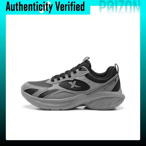 XTEP Cushioning Waterproof Cushioning Waterproof Low top Casual Running Shoes Men's Smoke Gray 87641