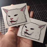 Sticker Smudge lord Cat meme Funny