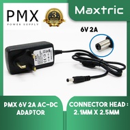 PMX 6V 2A POWER ADAPTER / 3PIN AC DC POWER ADAPTOR = EM602