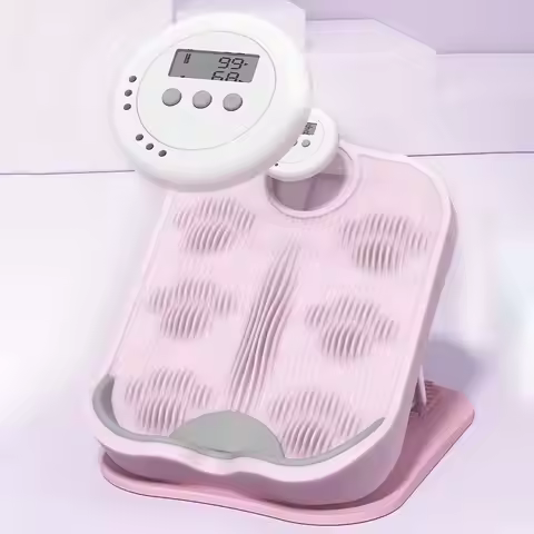 Adjustable Calf Stretching Board Non-slip with Digital Timer Leg Exercise Board 18 Levels Tight Calv