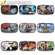 CORDELL Luffy Stationery Bag, Monkey D. Luffy Roronoa Zoro Luffy Pencil Cases, Children Large Capacity Cartoon Pencil Cases Anime Pen Bag Girls Boys