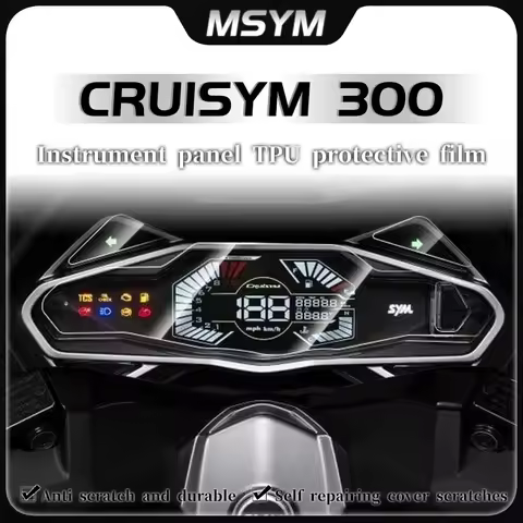 For SYM CRUISYM300 Cruisym 300 2021 2022 Motorcycle Instrument Dashboard Cluster Scratch Protection 