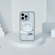 蠟筆小新野原小白極光霧透MagSafe iPhone手機殼