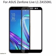 Tempered Glass Asus Zenfone Live 1 Full Cover 5D Color 6D/ 9D/ - Black