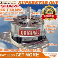Dinamo spin/pengering mesin cuci sharp ES-T 68 MW/ES-T68MW/EST 68 MW/ES-T68 MW/ES-T 68MW