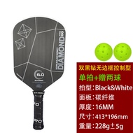 Six Zero Carbon Fiber T700 Pickleball Paddle Diamond Series Ruby16 Professional Competition Grade Ma