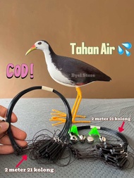 Jebakan Jerat Burung ruak ruak sawah kareo padi