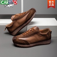 KY/🏅Cartelo Crocodile（CARTELO）Japanese Men's Shoes2023New Fashion Shoes Shoes Leather Sneakers Vintage Soft Bottom Men's
