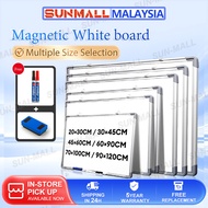Magnetic White Board Aluminium Frame Solid Board Easy Installation Suitable for Office