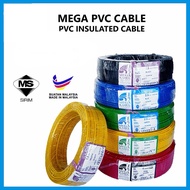 MEGA 1.5mm & 2.5mm PVC INSULATED WIRE CABLE / MEGA KABEL 1.5mm & 2.5mm (90m)