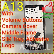 (4 Colors) NEW Full Housing Volume Buttons Middle Frame Battery Cover Samsung Galaxy A13 (4G) A135F