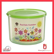 Bekas Makanan Kedap Udara/ Bekas Plastik Serbaguna/ ES9400F Flora Food Safe Container/ Food Storage