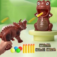 New Dinosaur Toy Gun Bullets Foam Soft Bullets Children's Design Toys Safe Interior Design Games Boys Girls Cartoon Gifts Nerf