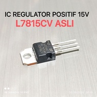 (QTY 1 PCS) IC VOLTAGE REGULATOR 7815 L7815 L7815CV 15V 15 VOLT TO-220 ORIGINALST