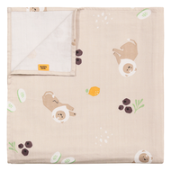 Runny Yolk 朗尼幼克 純棉包巾 120 x 120cm  mama juice-gin fizz