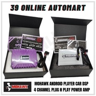 MOHAWK ANDROID PLAYER CAR DSP 4 CHANNEL PLUG N PLAY POWER AMPLIFIER