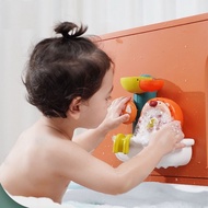 Mainan Mandi Bayi Air Anak Singa Sikat Gigi Baby Bath Toys Lion Bubble