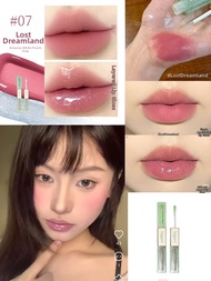 Haggard Wand Series Dual-Head Lip Glaze Mist Girl Nude Color Lipstick Matte Finish Lipstick Beauty D