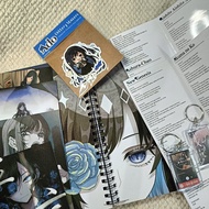 Ado & Uta Stationery & Starter Pack Set - Notebook, Key Chains, Album Photos, Stick Notes, Stickers,