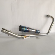 Knalpot racing AR Austin racing Vixion Megapro Verza Thunder Tiger Byason CB 150 old/new GL R15 lama