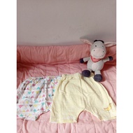 PRELOVED take all 2 baby pants 1-2 years