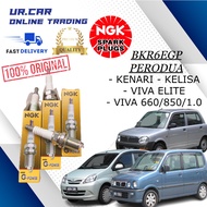 PERODUA KELISA , KENARI , VIVA 660 / 850 /1.0 , VIVA ELITE BKR6EGP NGK G-POWER SPARK PLUG 100% ORIGI