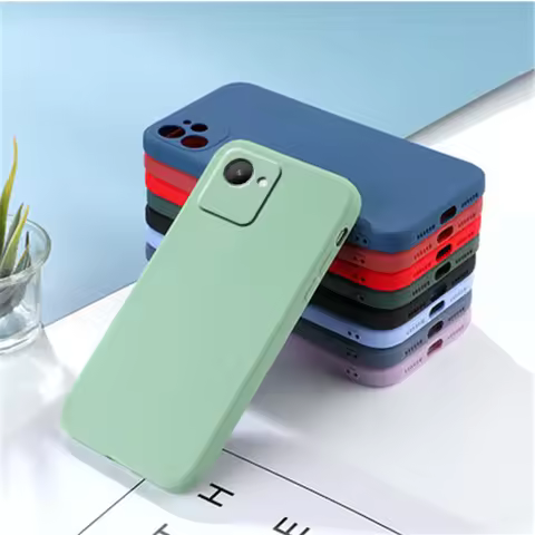 For Cover OPPO Realme C30 Case For Realme C30 Capas Silicone Shockproof Phone Back Bumper TPU Soft C