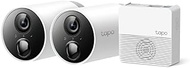 TP Link Tapo C400S2 2 Pack Smart Wire Free CCTV IP Security Camera TPLink