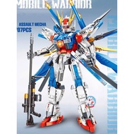 Gundam Mecha Robot assembly puzzle toy, code K2036,707 pcs