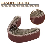 60 to 1000 Grit 30mm x 540mm 10pcs Sanding Belts For Angle Grinder Belt Sander Attachment