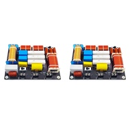 2X 3 Way 800W High Power Multi Speaker High Medium Low 3 Way Frequency Converter Adjustable Frequenc