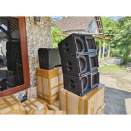 Line array 10 inch single finishing