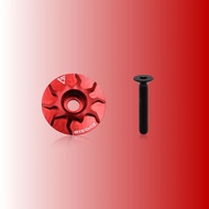 Evosid xe đạp Mũ Nón Cap Rod Mũ Nón Cap CNC với vít 28.6mm ống Phuộc Phụ Kiện Xe Đạp