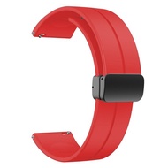 Magnetic Folding Clasp Band for SUUNTO 9 PEAK Pro / 5 PEAK 22mm Silicone Strap for SUUNTO 3 Wristband Watchband Accessories