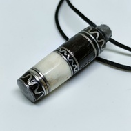 KAYU TanKi Ethnic Cemeti Pendant Necklace Combination of Ironwood