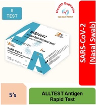 [5 Tests] ALLTEST Antigen Rapid Test Kit (Exp Nov 2025) -Long Expiry- COVID-19 ART Kit