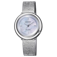 Citizen Eco-Drive EM0640-82D Silver Stainless Steel Watch