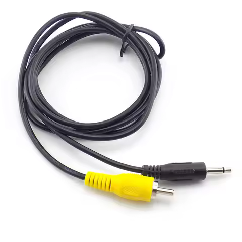 1.5 Meter 3.5 mm Single RCA male 1/8" Mono Plug To RCA Jack Cable extension cord AV Audio Video Adap