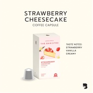 The Baristro Strawberry Cheesecake Coffee Capsules (Nespresso Compatible)