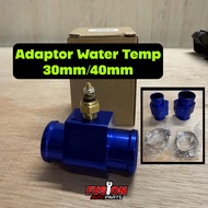 Water Temperature Joint Pipe Aluminum Water Temp Indicator 30mm 40mm