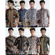 KEMEJA Men's batik Shirts Short Sleeve Motif/batik Shirts/Work batik Shirts/modern batik Shirts formal batik Shirts/Office batik Shirts