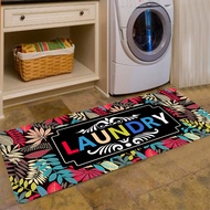 Laundry Room Rug Runner Non Slip Laundry Mats Laundromat Runner Rug Farmhouse Kitchen Floor Mat Bath