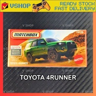 Matchbox 2026 Toyota 4Runner Green Diecast 1:64