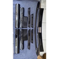 Ốp bậc cửa bậc cốp Kia Sorento 2021 2022 Vân Carbon