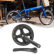 Tadill 152 Mm 42T Folding Bike Crankset, Spare Parts, High Strength, Crank Arm Set with One Chainrin