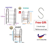 WM-7003 ~4 Tier Dish Rack/ Indo S/ Rak Pinggan Mangkuk/Metal Rack