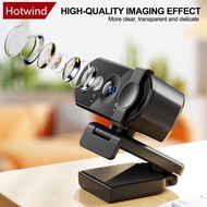 HOTWIND 1080P 2K 4K Webcam Mini Camera Full HD Webcam with Microphone 30fps USB Web Cam for Auto Foc
