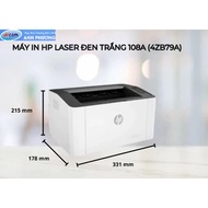 HP 108A 4ZB79A black and white laser printer (A4/A5/ USB) - Genuine